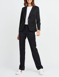 2qty RELIQUAT 125€ 0%  / Blazer Garance ajusté en laine - Blue Navy