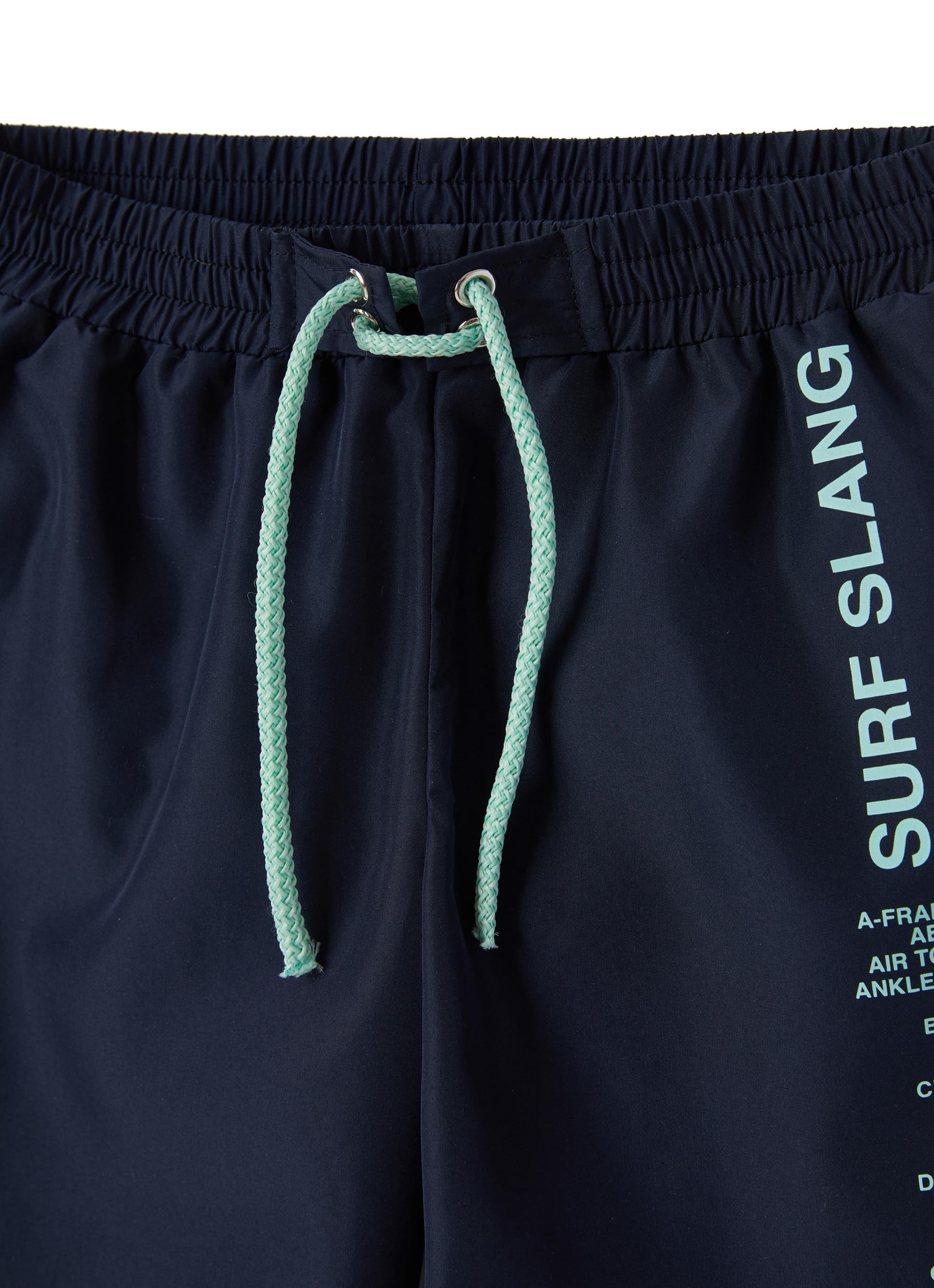 boxer mare bambino con stampa surf