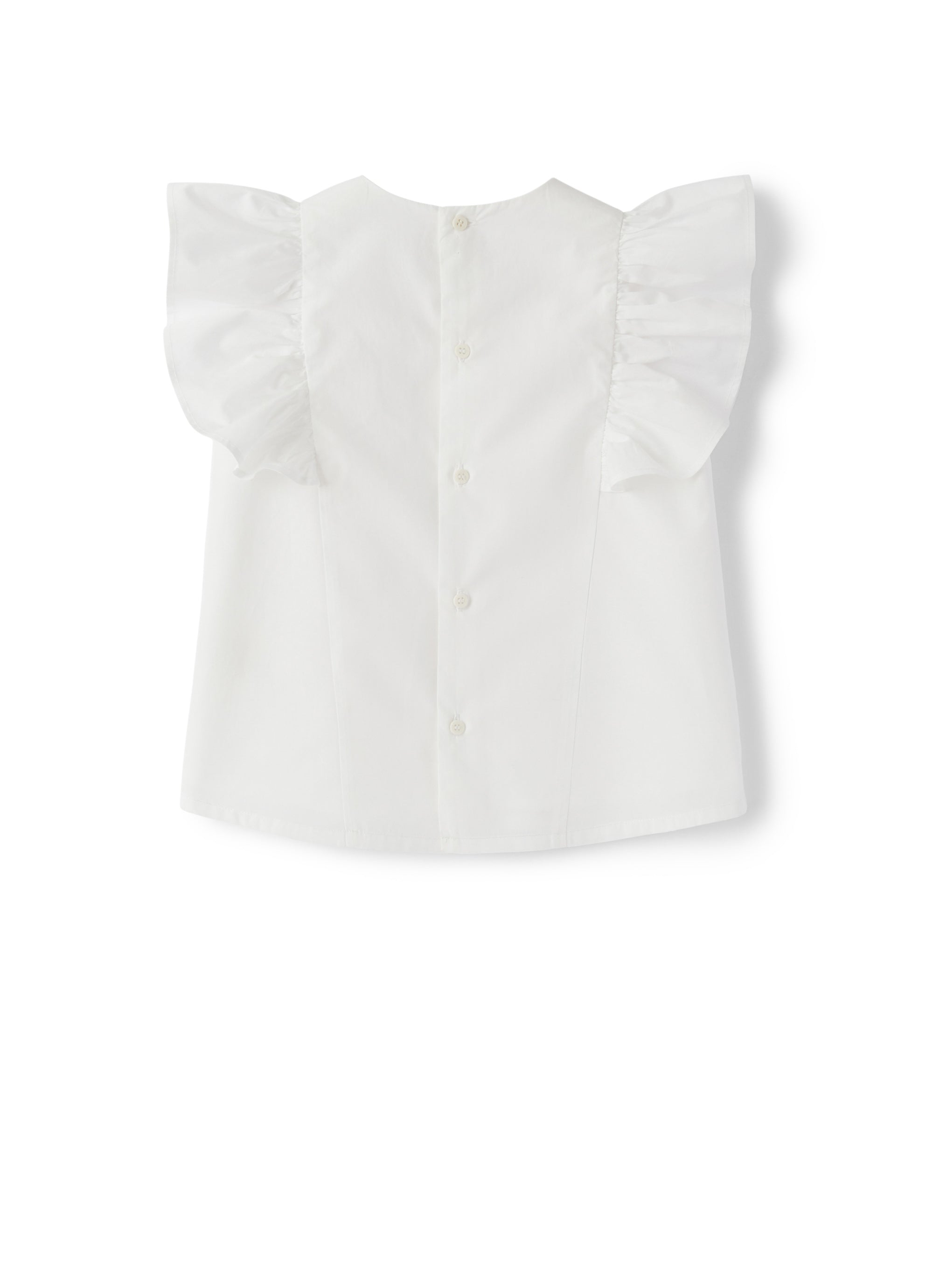 camicia con ricamo fatto a mano