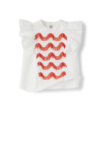 camicia con ricamo fatto a mano
