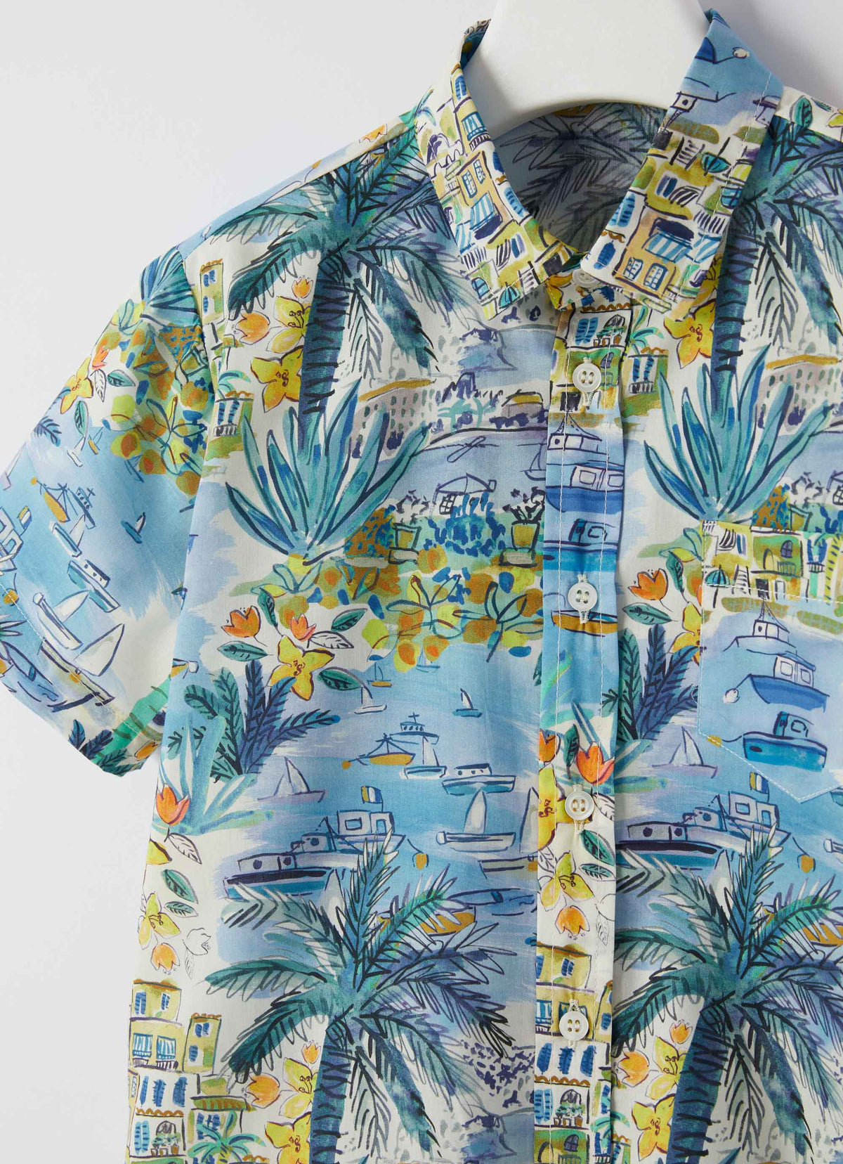 cc073c4069_458 // DOUBLON FUSION /// DOUBLON DEVIENT OK PICS / camicia in cotone con fantasia