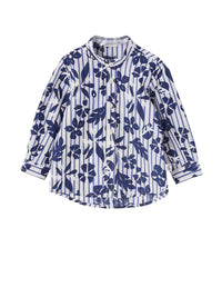 Floral shirt - Blue