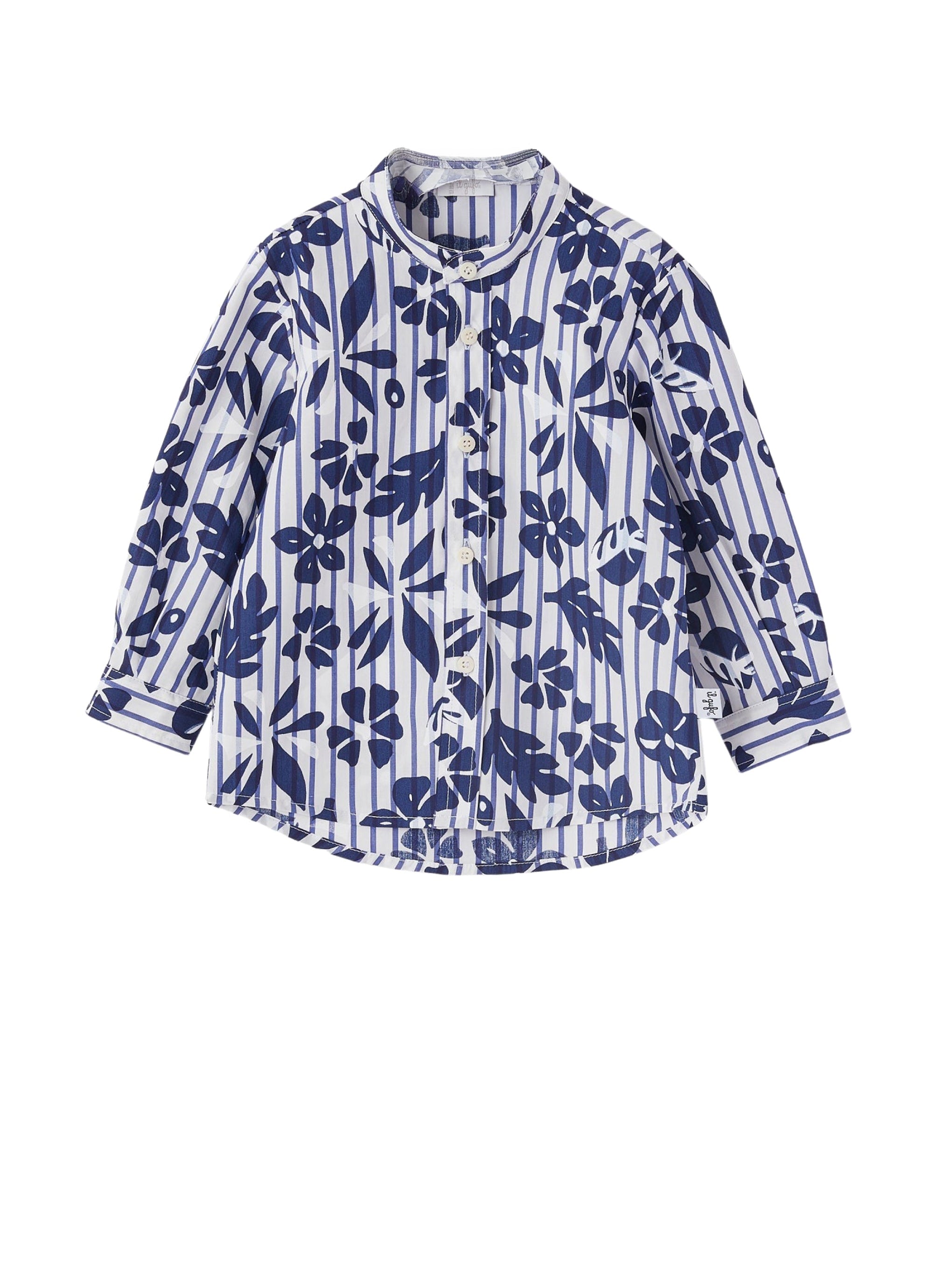 Floral shirt - Blue