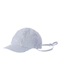 cappellino in seersucker a righe