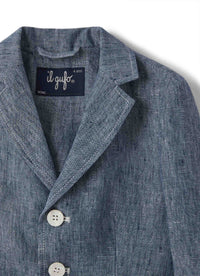 gb033l1012_495u // DOUBLON FUSION /// DOUBLON DEVIENT OK PICS / blazer in lino