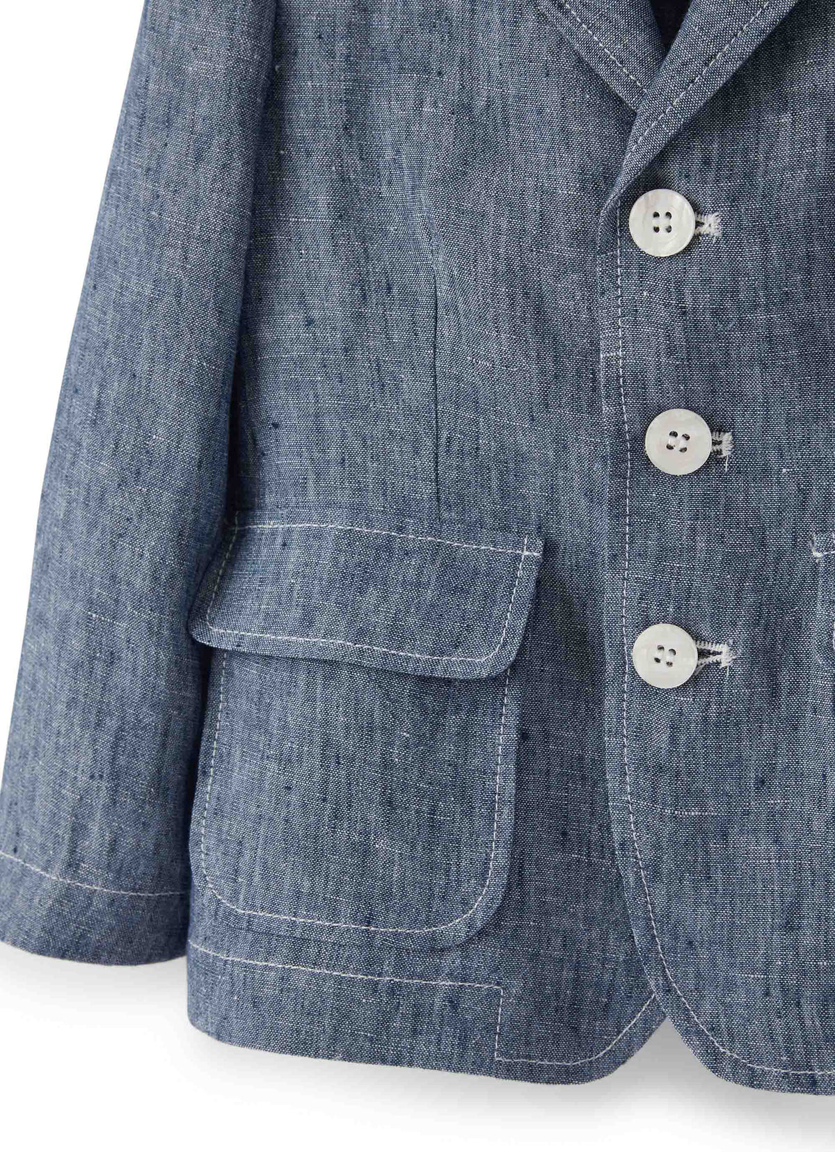 gb033l1012_495u // DOUBLON FUSION /// DOUBLON DEVIENT OK PICS / blazer in lino