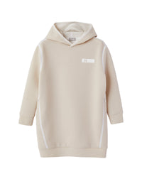 Cotton fleece jumper - Stone & Latte