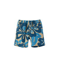 Floral Bermuda shorts - Bluette