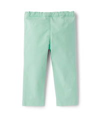 pantalone capri ankle verde acqua