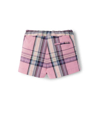 ps038c3124_626 // DOUBLON FUSION /// DOUBLON DEVIENT OK PICS / shorts in cotone madras rosa