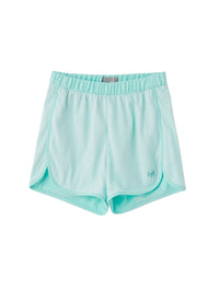 short sportivo in cotone traforato