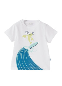 Print T-shirt - Bianco & Luce