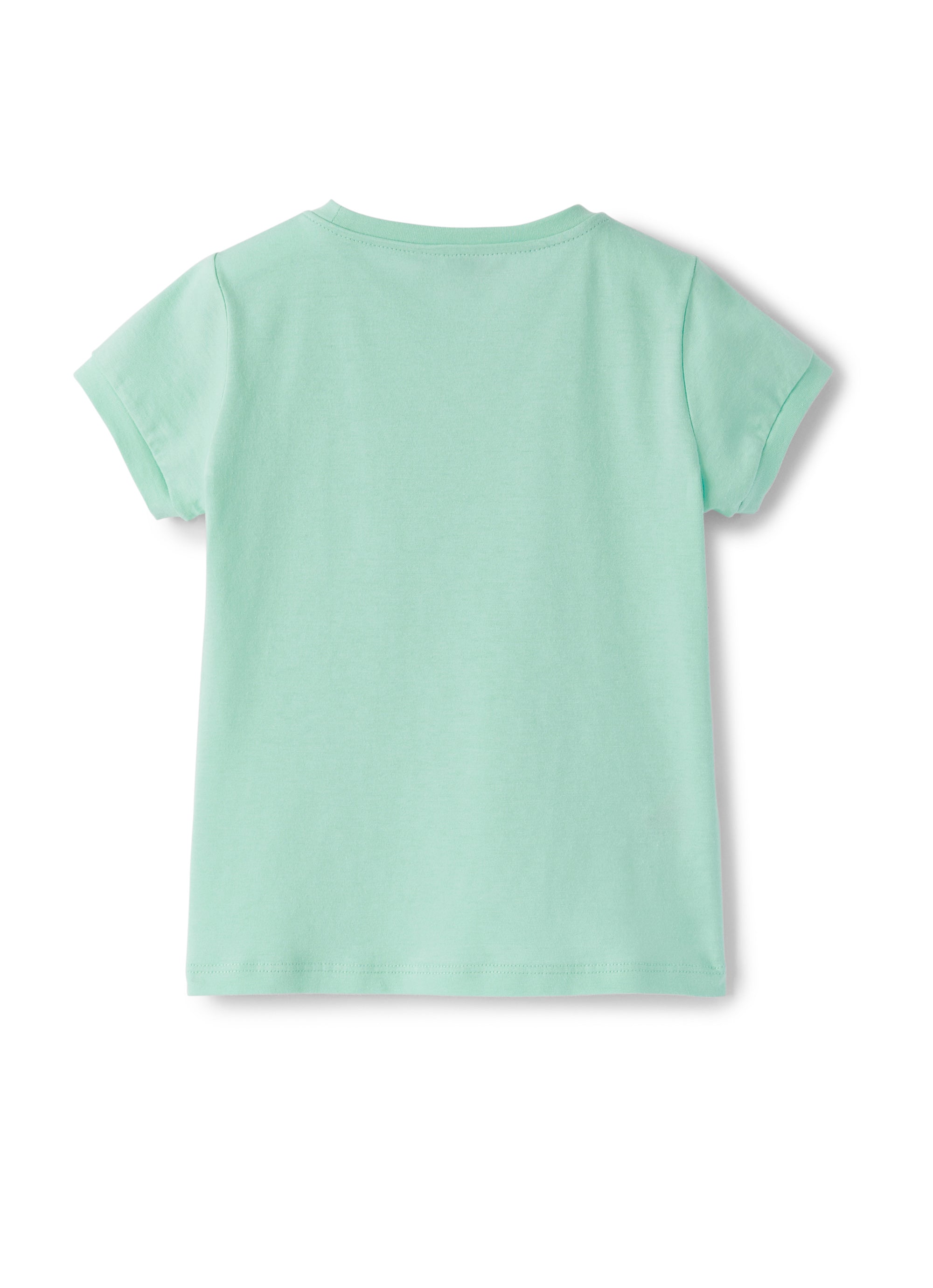 t-shirt manica corta con stampa aloha