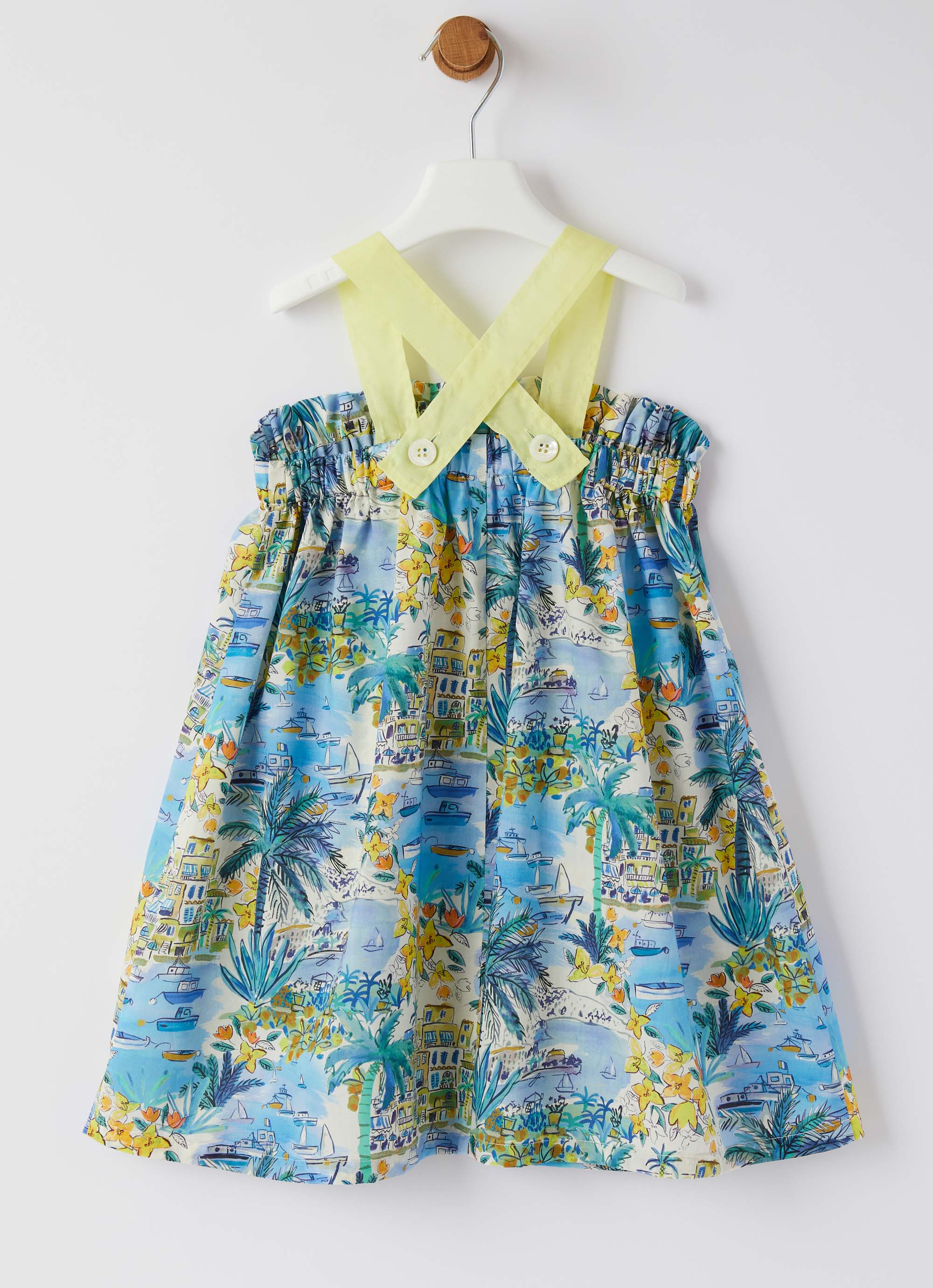 Stama apron dress - Oceano & Limonata