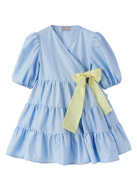 vm619c0046_4621 // DOUBLON FUSION /// DOUBLON DEVIENT OK PICS / vestito manica corta con chiusura ad incrocio
