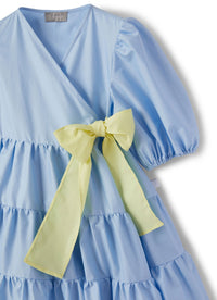 vm619c0046_4621 // DOUBLON FUSION /// DOUBLON DEVIENT OK PICS / vestito manica corta con chiusura ad incrocio