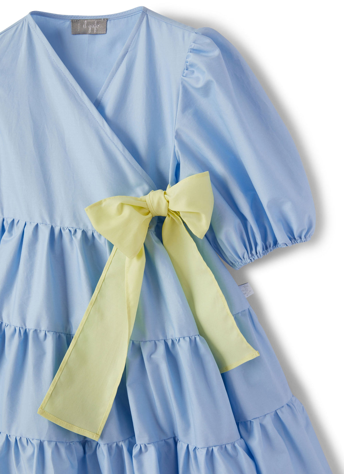 vm619c0046_4621 // DOUBLON FUSION /// DOUBLON DEVIENT OK PICS / vestito manica corta con chiusura ad incrocio