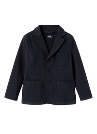 Blazer da bambino in cotone piquet