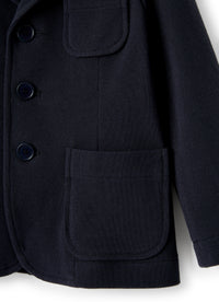 Blazer da bambino in cotone piquet