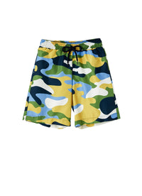Maillot de bain imprimé camouflage - Blue