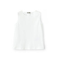 Multicolour flounced tulle top
