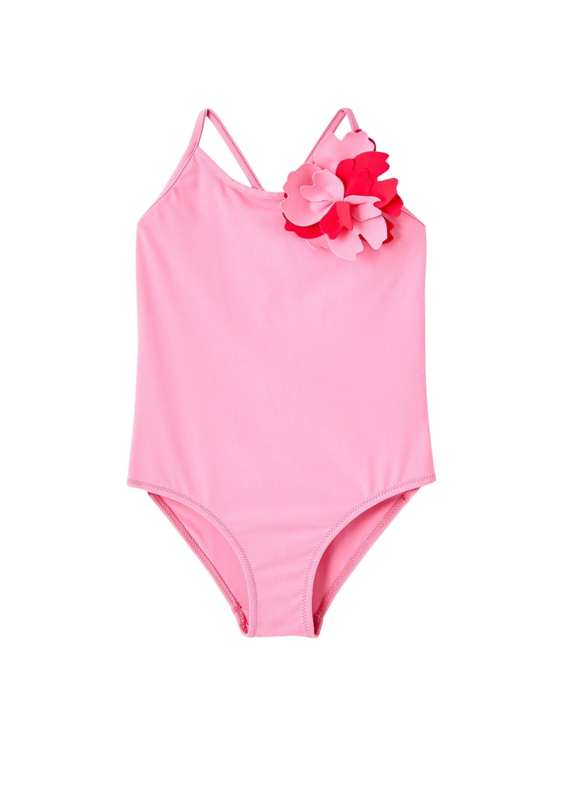Costume intero con fiore