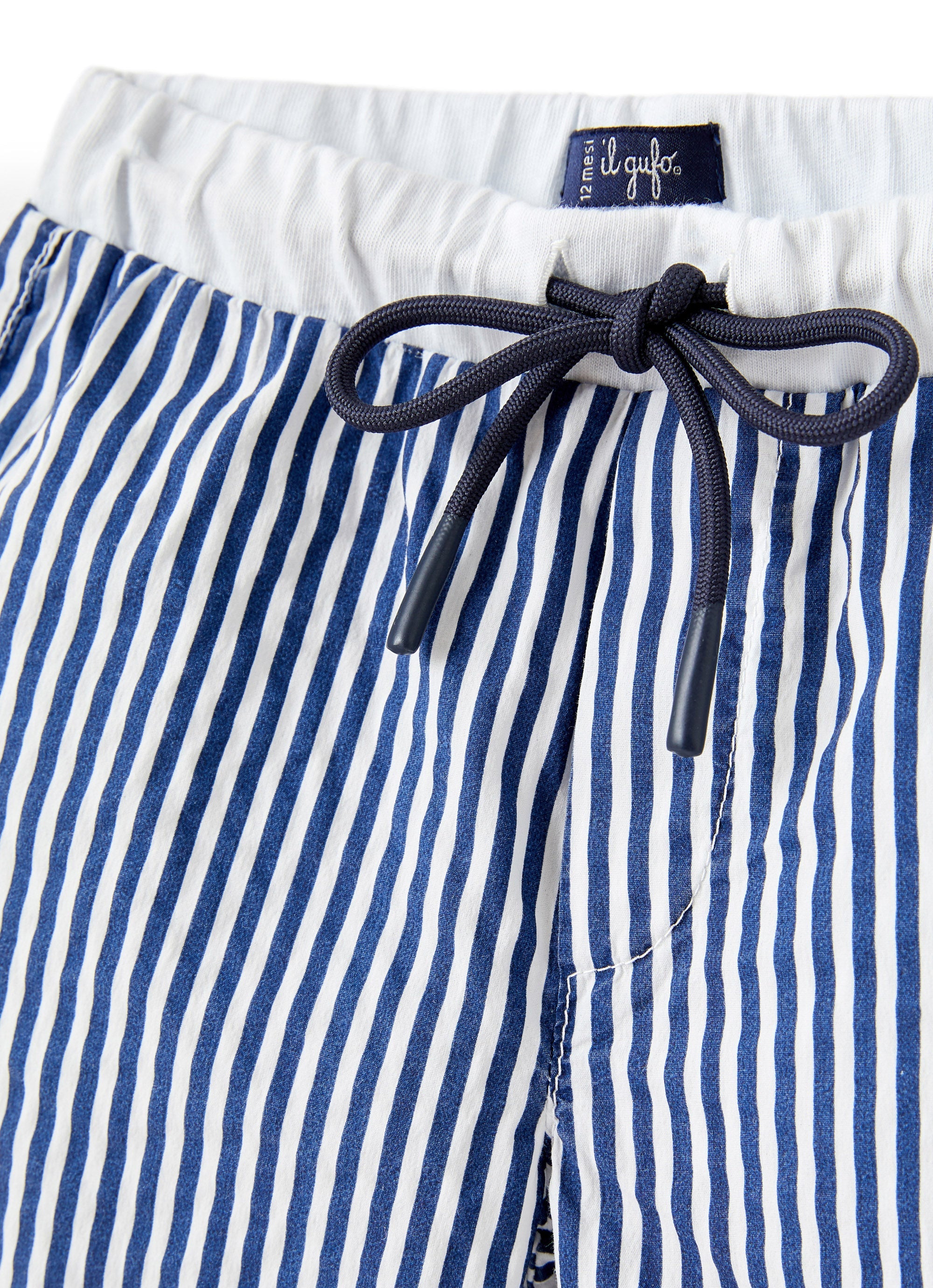 Completo due pezzi a righette