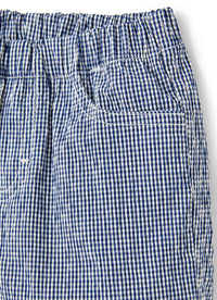 Completo con bermuda in mircro vichy