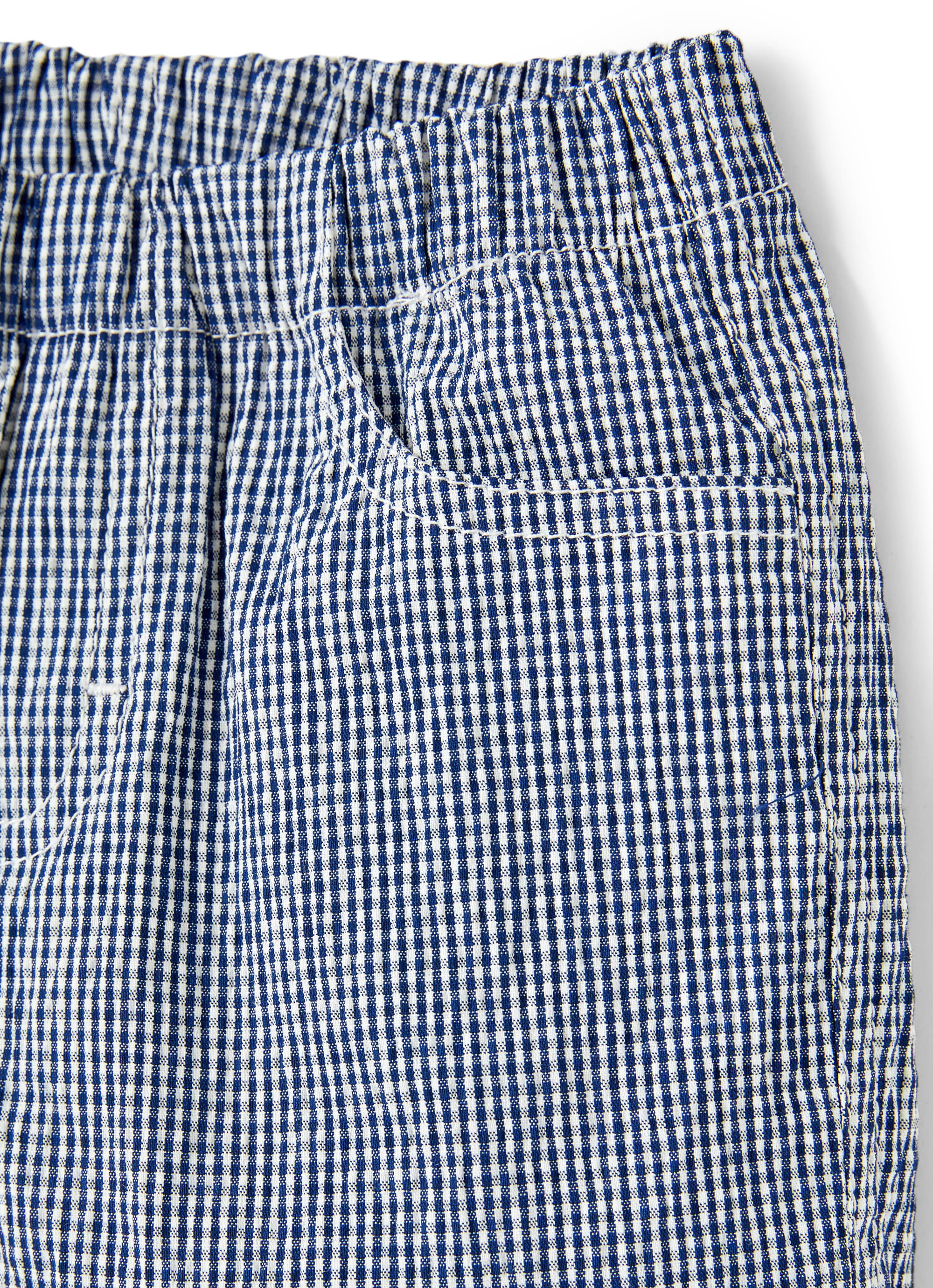 Completo con bermuda in mircro vichy