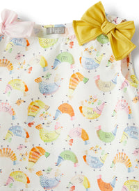 Completo in cotone organico fantasia