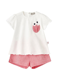 Completo in micro quadretto vichy
