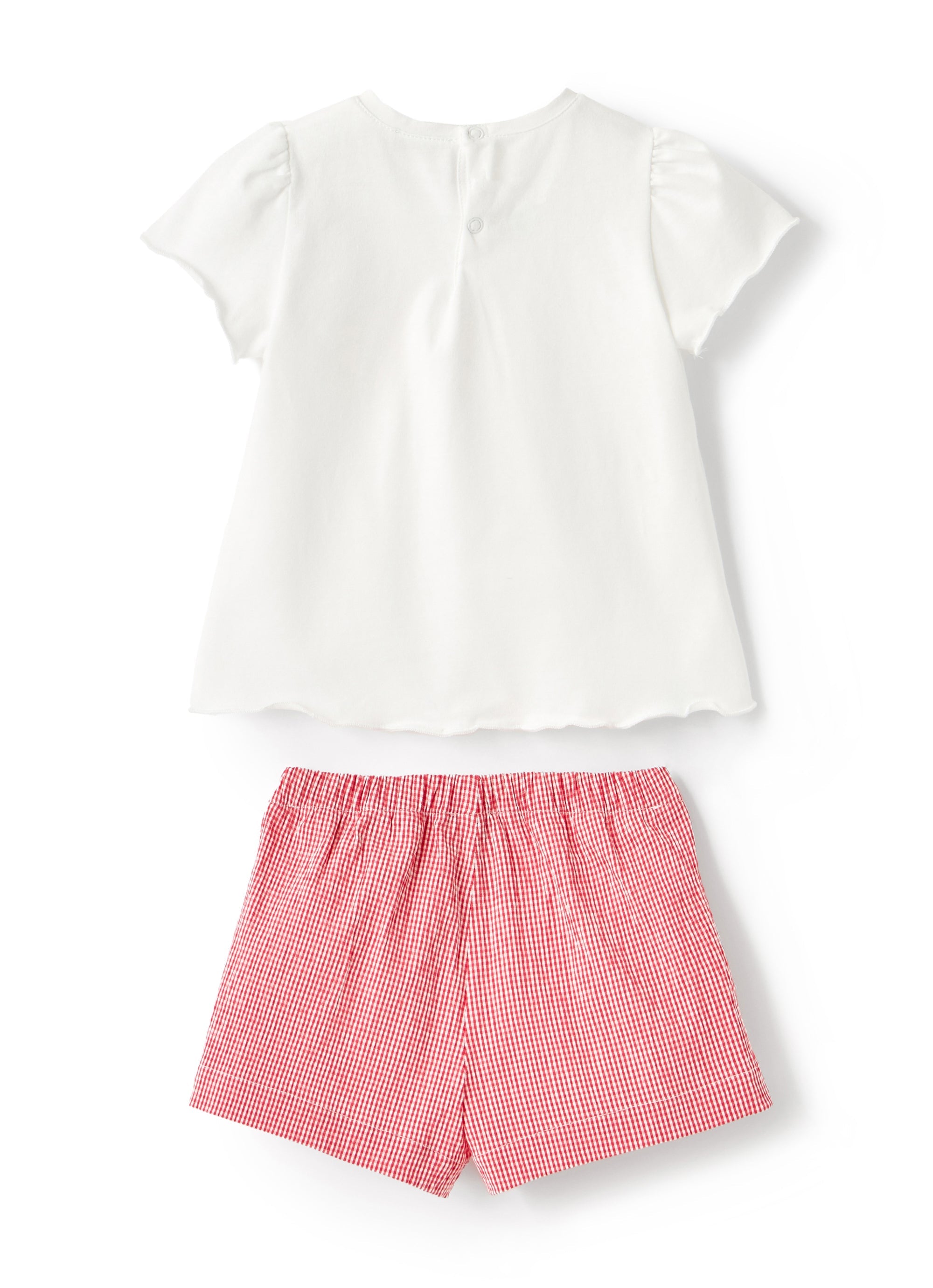 Completo in micro quadretto vichy