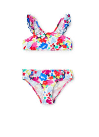 Flowers Lycra bikini