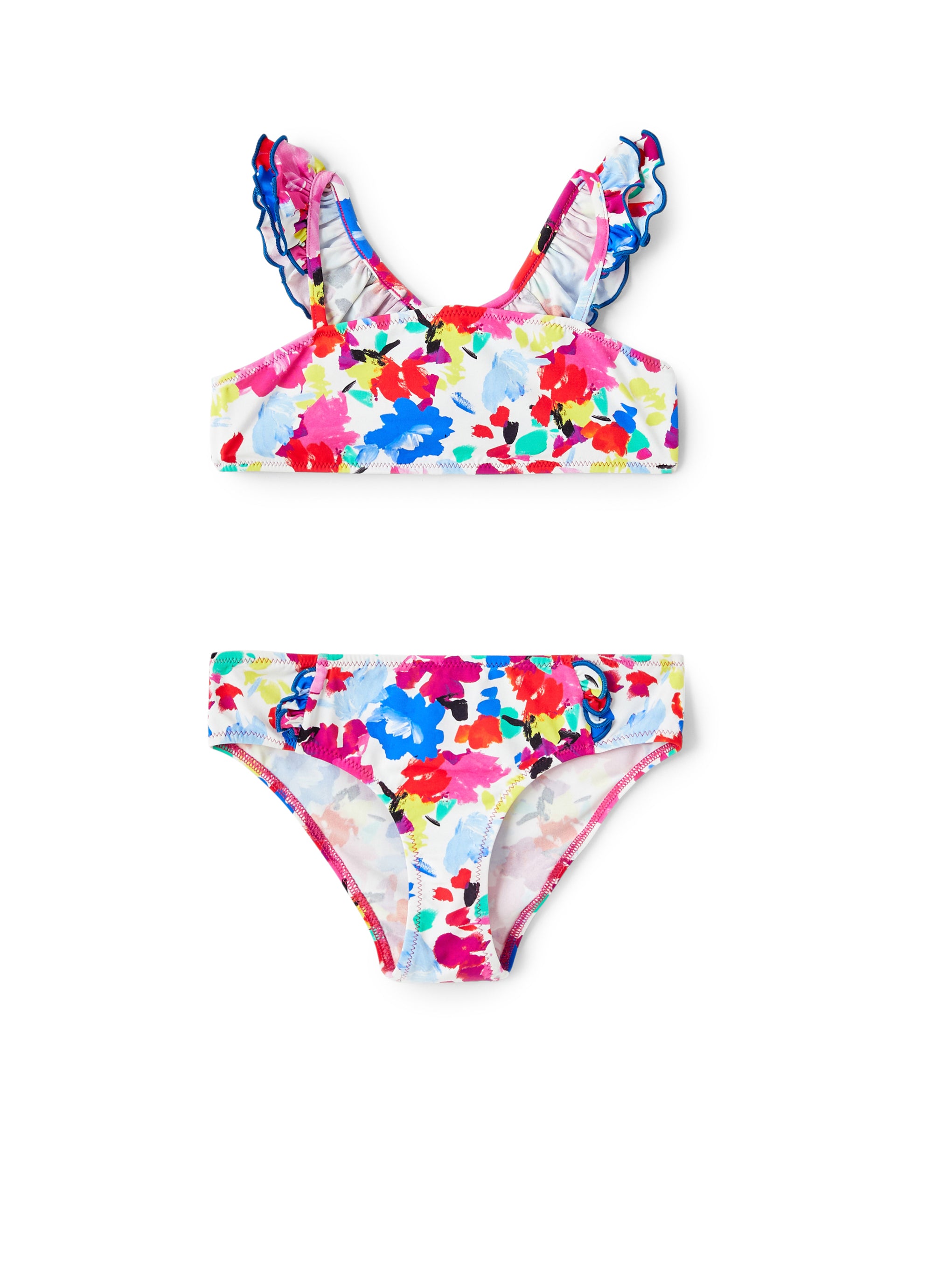 Flowers Lycra bikini