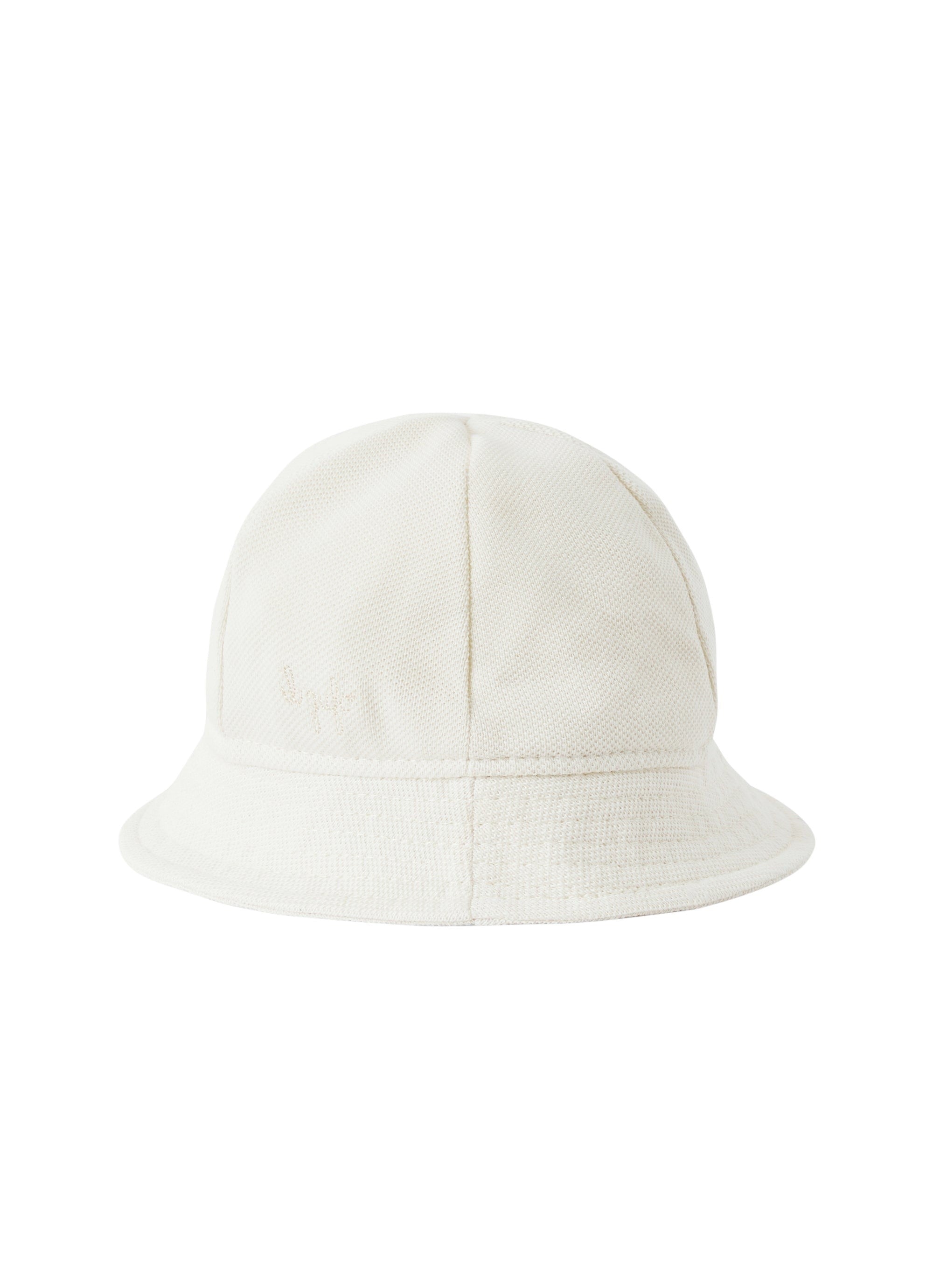 Cappellino da neonato in cotone piquet