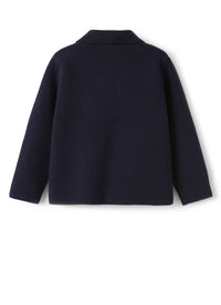 Cardigan con bottoni in cotone organico