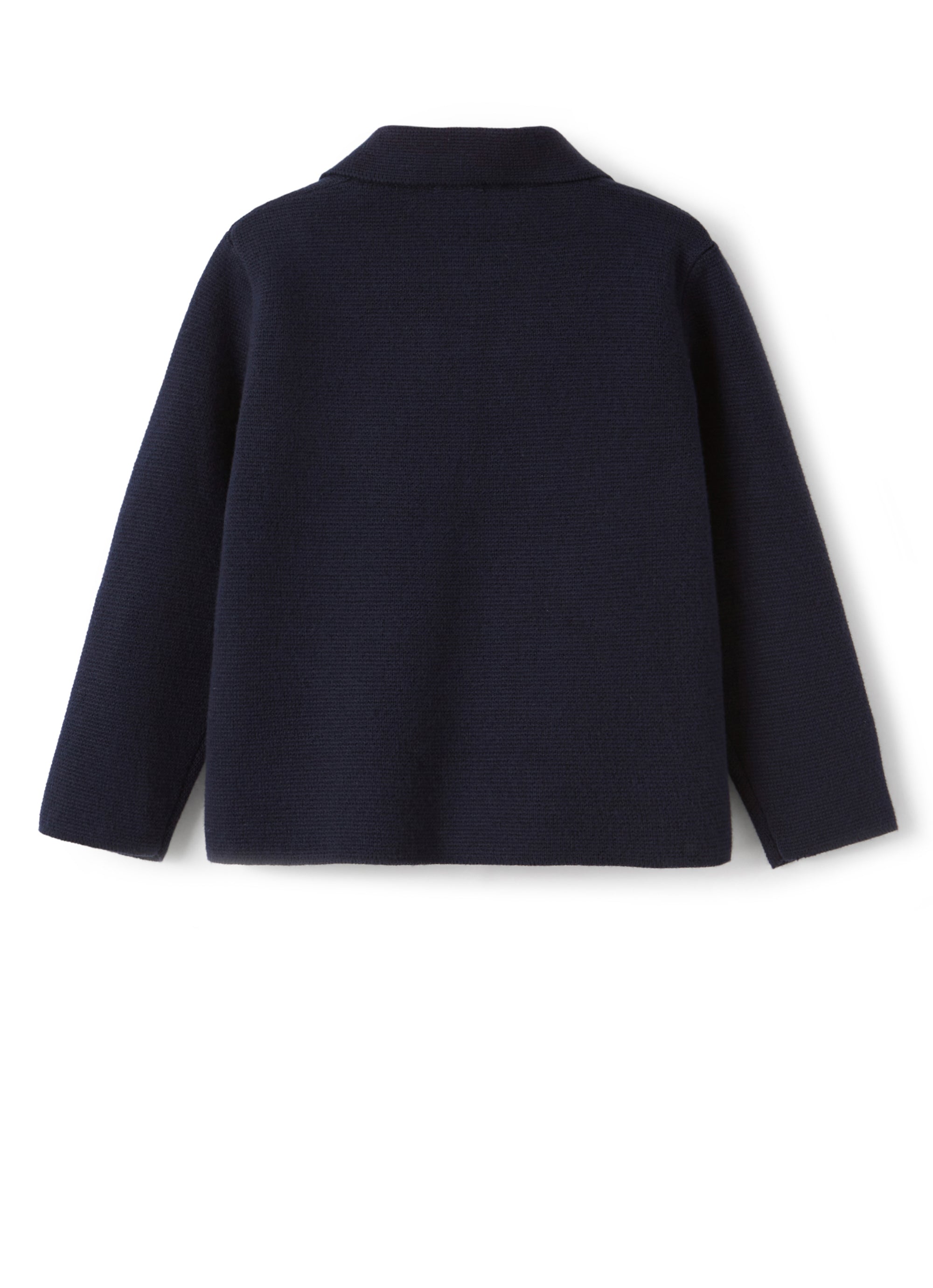 Cardigan con bottoni in cotone organico