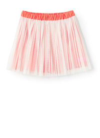 Mesh skirt with shorts