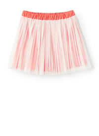 Mesh skirt with shorts