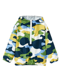 Giubbino in nylon camouflage