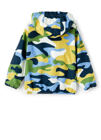 Giubbino in nylon camouflage