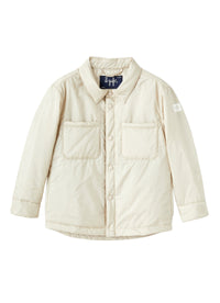 Giacca in nylon bianco imbottita