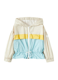 Giubbino In Nylon Color Block