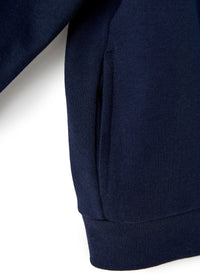 Blue sweatshirt with lenticular print