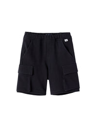 Bermuda in cotone piquet blu