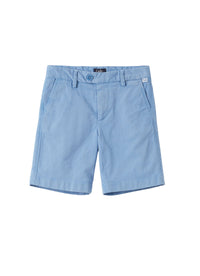 Bermuda in gabardine azzurro