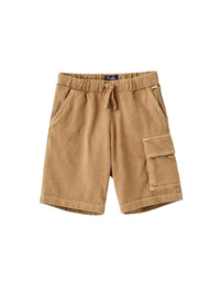 Pantaloncini cargo in jersey
