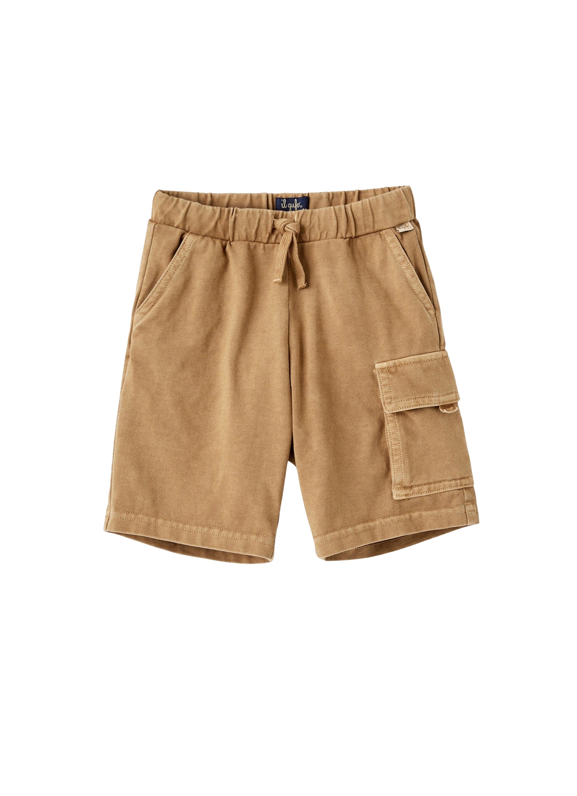 Pantaloncini cargo in jersey