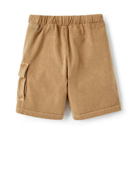 Pantaloncini cargo in jersey