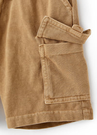 Pantaloncini cargo in jersey